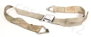 CESSNA OEM Aircraft Seat Belt S-1746S2 Vintage 6000 Buckle 2" Sand Tan Complete